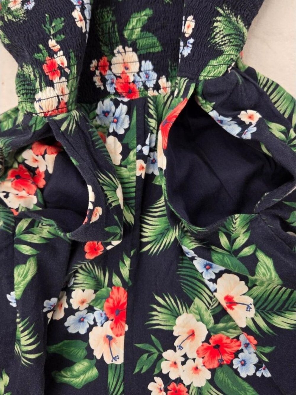 Strap Smocked Beach
